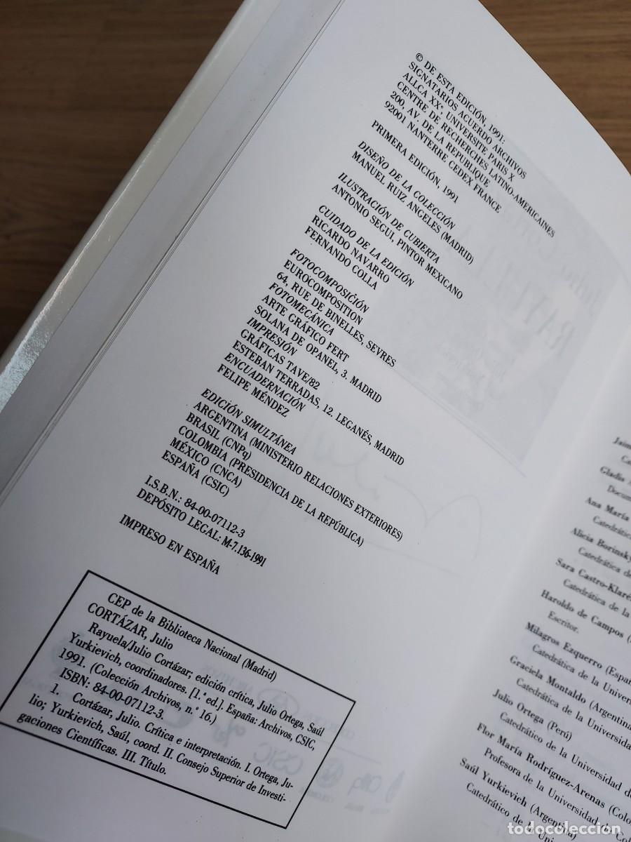 Libros de segunda mano: RAYUELA - Julio Cort&aacute;zar (Ed. ALLCA) - Foto 8