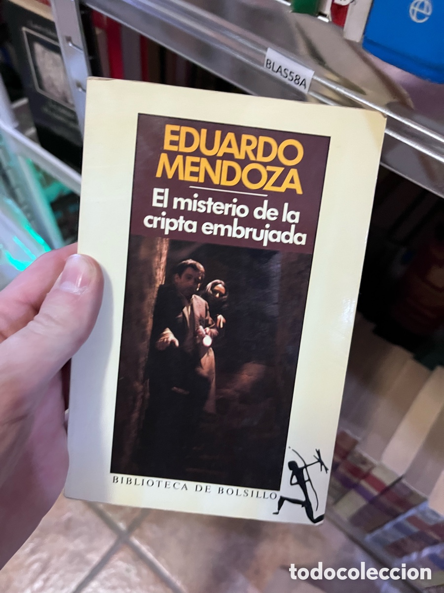 Libros de segunda mano: BLAS58A - El misterio de la cripta embrujada, Eduardo Mendoza, Seix Barral (Biblioteca de Bolsillo)
