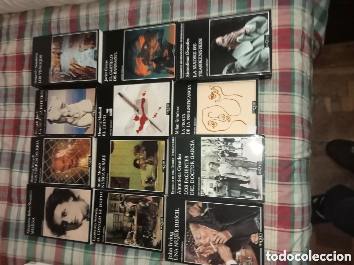 Libros de segunda mano: Lote de libros de editorial Tusquets