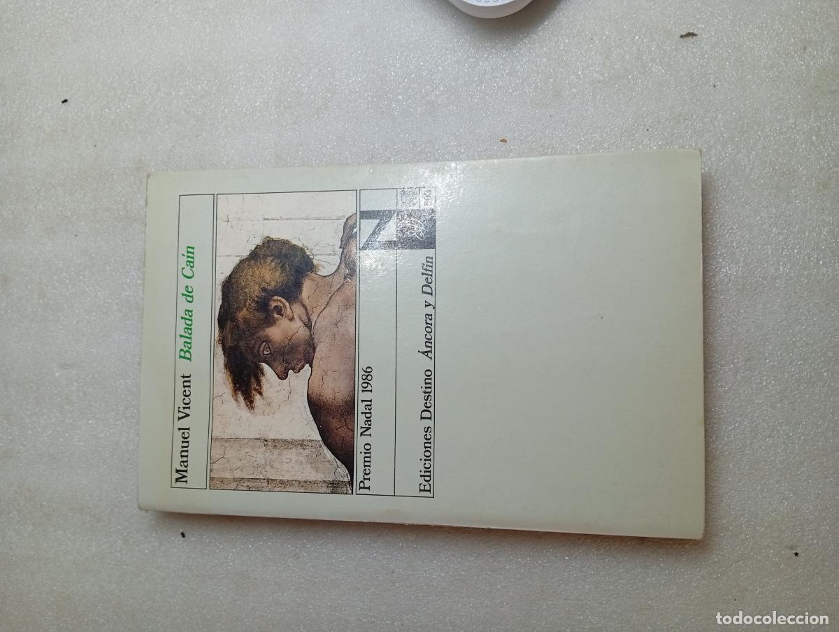 Libros de segunda mano: BALADA DE CA&Iacute;N - MANUEL VICENT