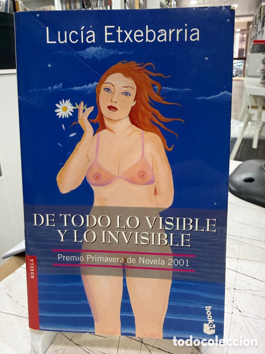 Libros de segunda mano: Lucia Etxebarria - De todo lo Visible y lo Invisible (Premio Primavera Novela 2001)