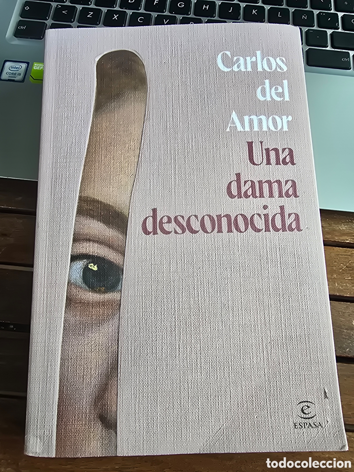 Libros de segunda mano: Una dama desconocida Amor, Carlos del Editorial ESPASA CALPE Narrativa 2025 NOVELA BARROCO