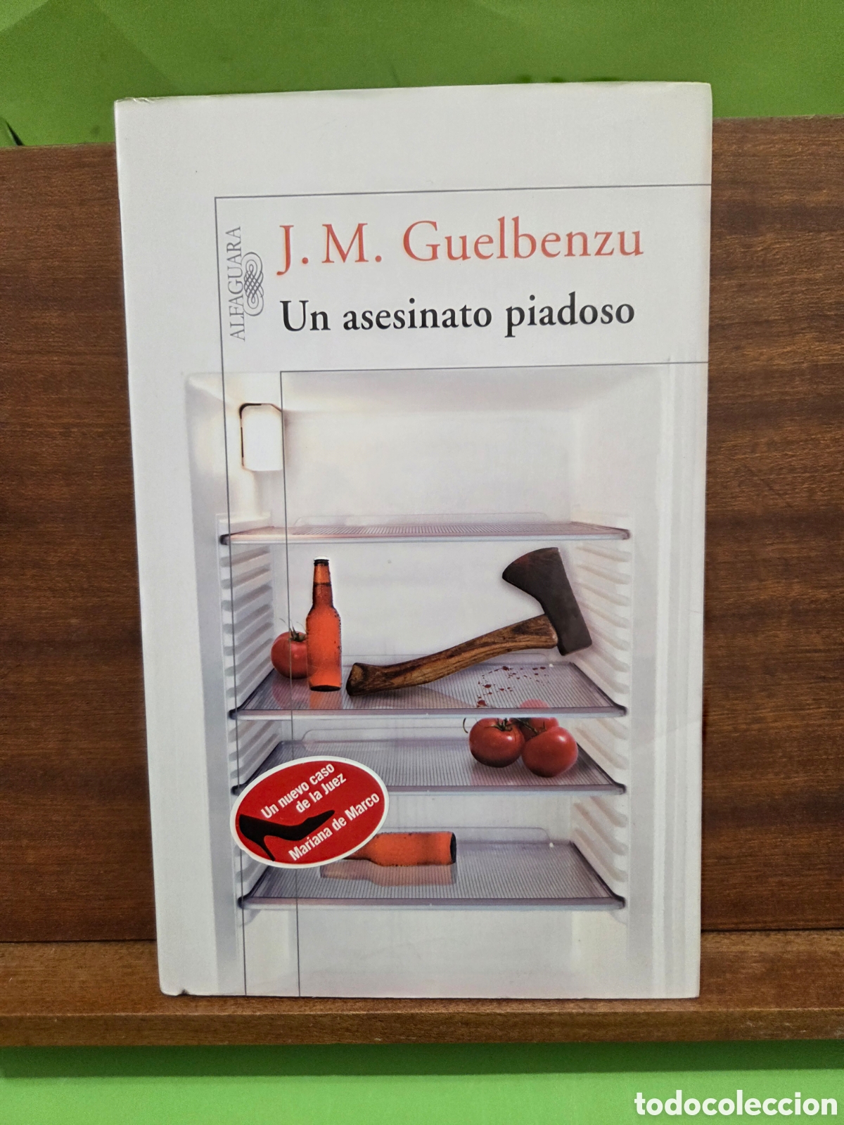 Libros de segunda mano: J.M. GUELBENZUN...&rdquo;&rdquo;UN ASESINATO PIADOSO&rdquo;&rdquo;...ALFAGUARA...2008...