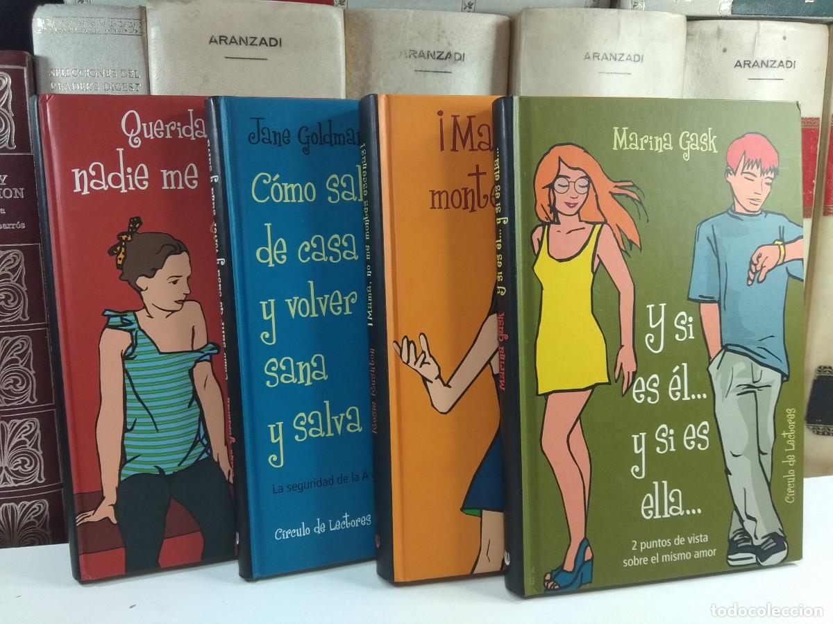 Libri di seconda mano: Lote con 4 t&iacute;tulos literatura para adolescentes. Cito t&iacute;tulos, autores, etc.