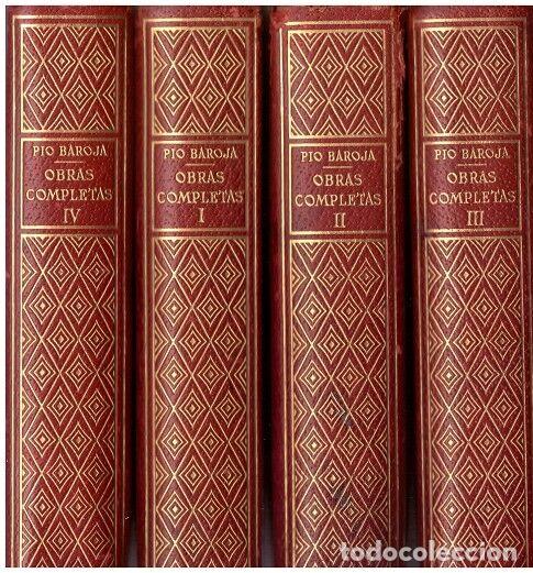 Libri di seconda mano: Obras completas de P&iacute;o Baroja: 8 tomos - P&iacute;o Baroja - Editorial Biblioteca Nueva - 1946, 1&ordf; ed.