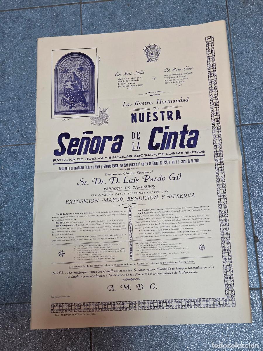 Libros de segunda mano: cartel religioso gastos de envio 5&euro;