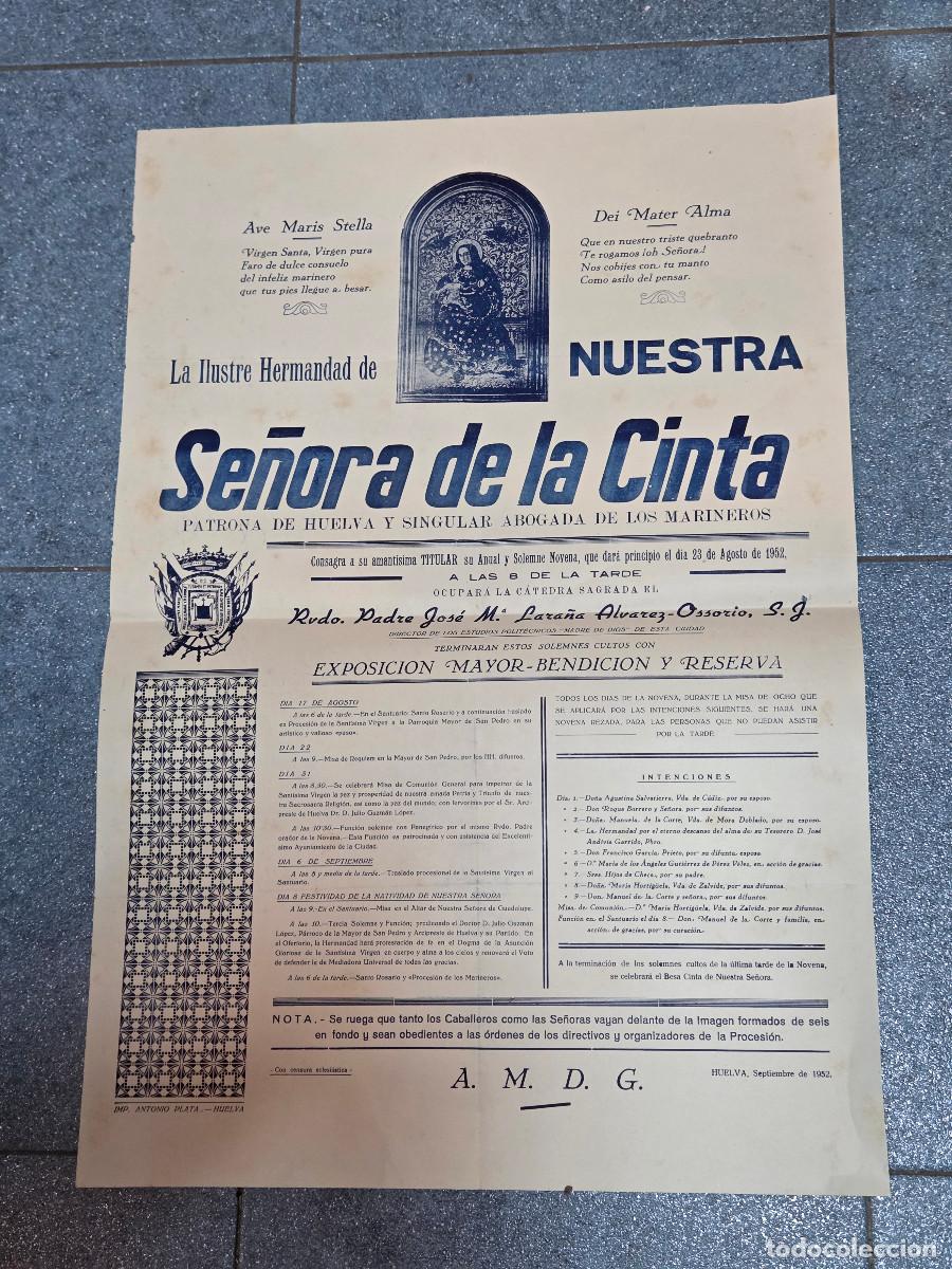 Libros de segunda mano: cartel religioso gastos de envio 5&euro;