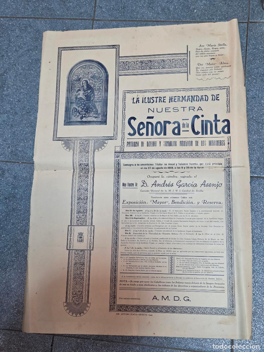 Libros de segunda mano: cartel religioso gastos de envio 5&euro;