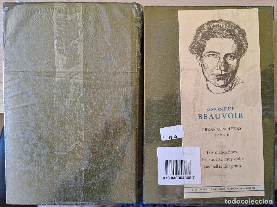Libros de segunda mano: OBAS COMPLETAS. TOMO I Y TOMO II. - BEAUVOIR, Simone de.