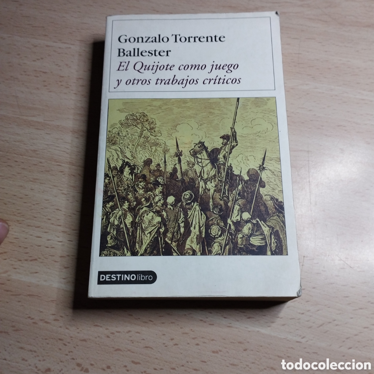 Libros de segunda mano: El Quijote como juego y otros trabajos cr&iacute;ticos. Gonzalo Torrente Ballester. 2004. Destino libro bol