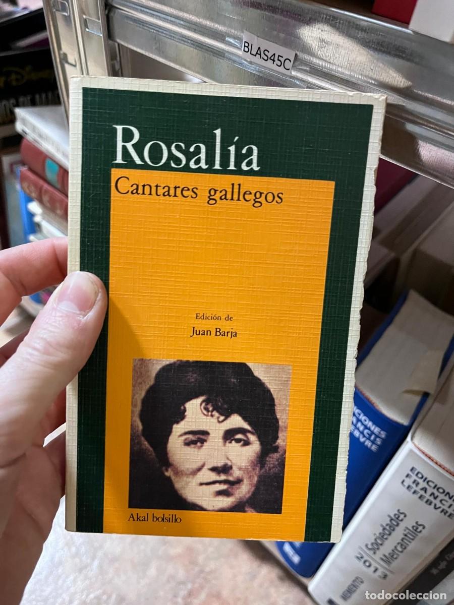Libros de segunda mano: BLAS45C Cantares gallegos Rosal&iacute;a de Castro Akal Bolsillo