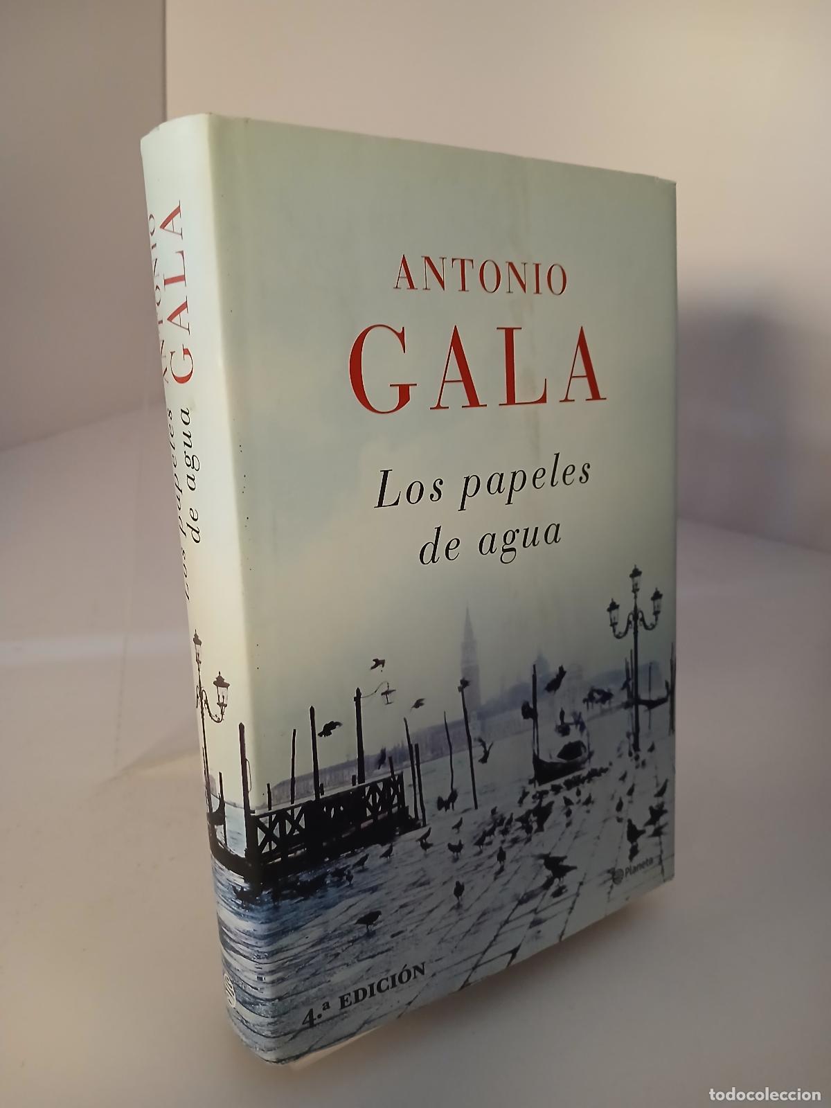 Libros de segunda mano: Los papeles de agua - Antonio Gala