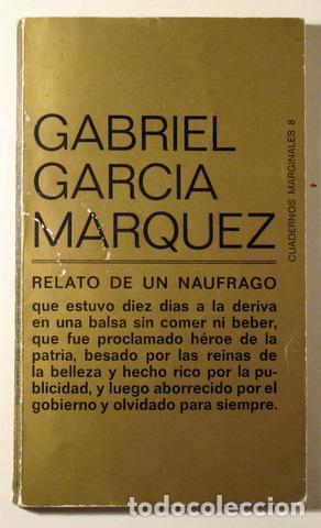 Second hand books: GARCIA MARQUEZ, Gabriel - RELATO DE UN N&Aacute;UFRAGO - Barcelona 1970 - 1&ordf; ed. - 1st ed.