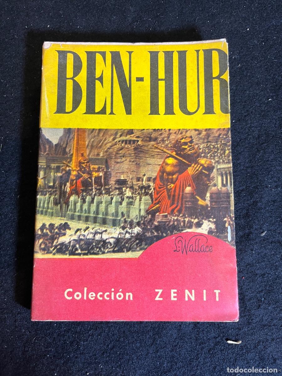 Livros em segunda m&atilde;o: Libro Ben Hur Lewis Wallace Editorial Arimany 1960 novela hist&oacute;rica vintage cuadrigas