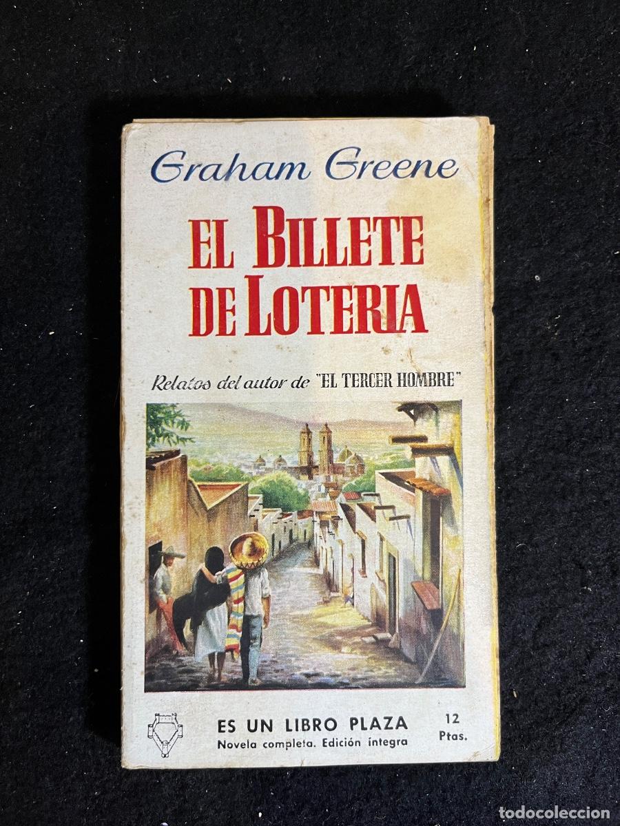Livres d'occasion: Libro El Billete de Loter&iacute;a Graham Greene Libros Plaza G.P. novela vintage a&ntilde;os 50 antigua