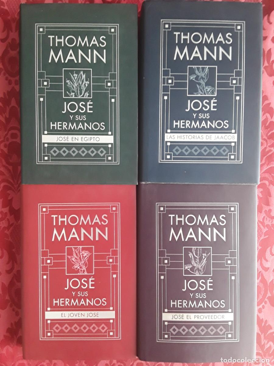 Libros de segunda mano: THOMAS MANN. JOS&Eacute; Y SUS HERMANOS. CUATRO TOMOS. COMPLETA.