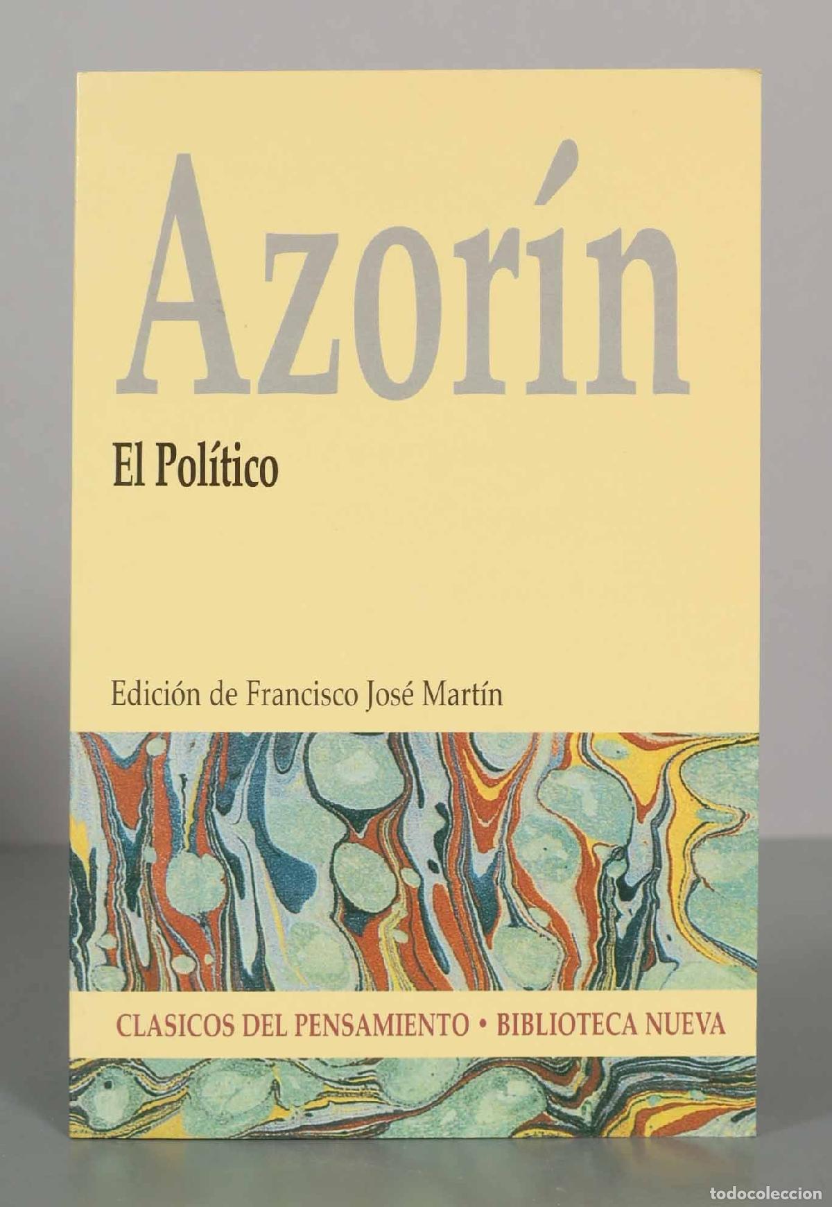 Libros de segunda mano: El pol&iacute;tico - Azor&iacute;n - Biblioteca Nueva