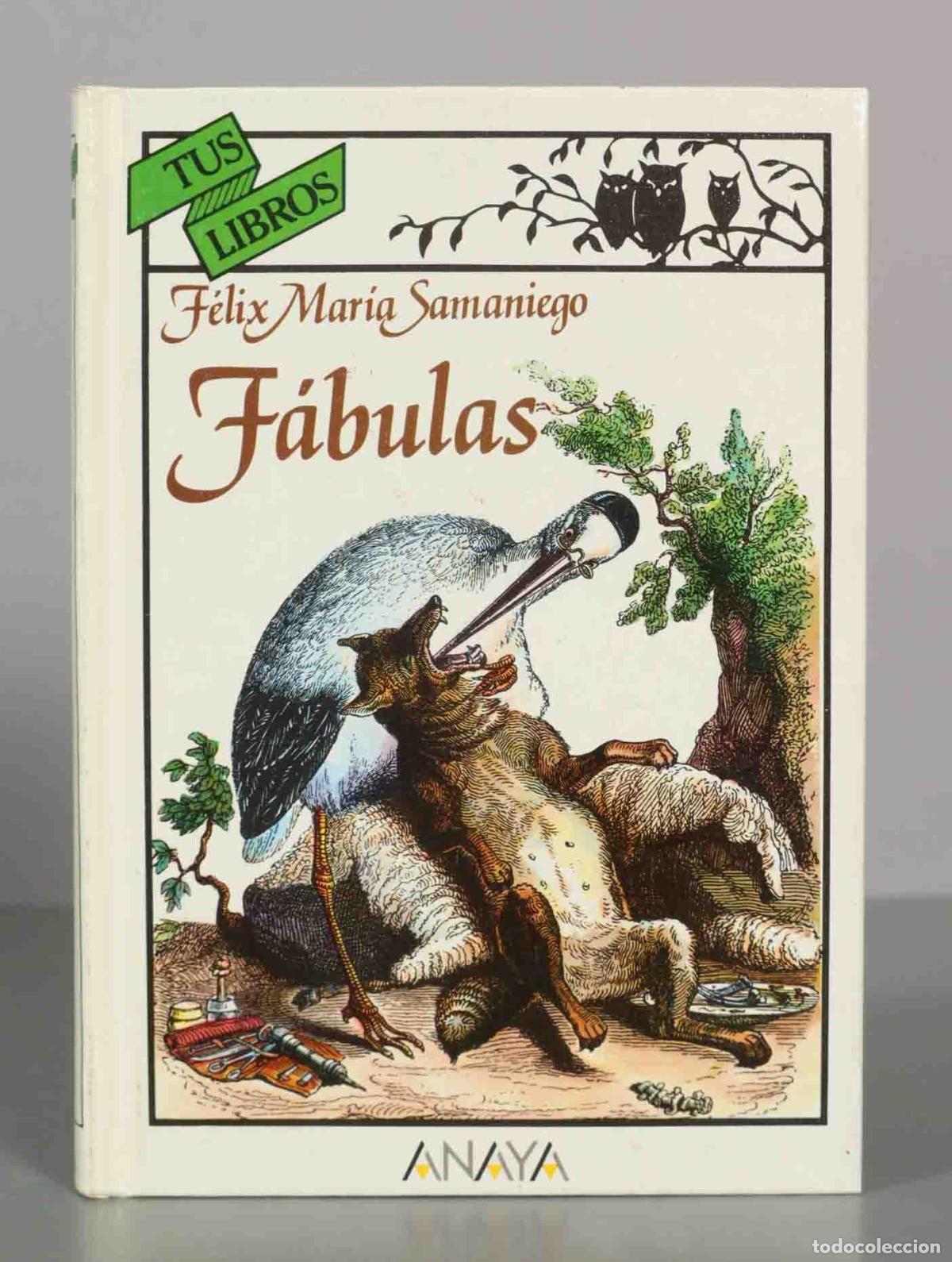 Libros de segunda mano: F&aacute;bulas - F&eacute;lix Mar&iacute;a Samaniego - Editorial Anaya