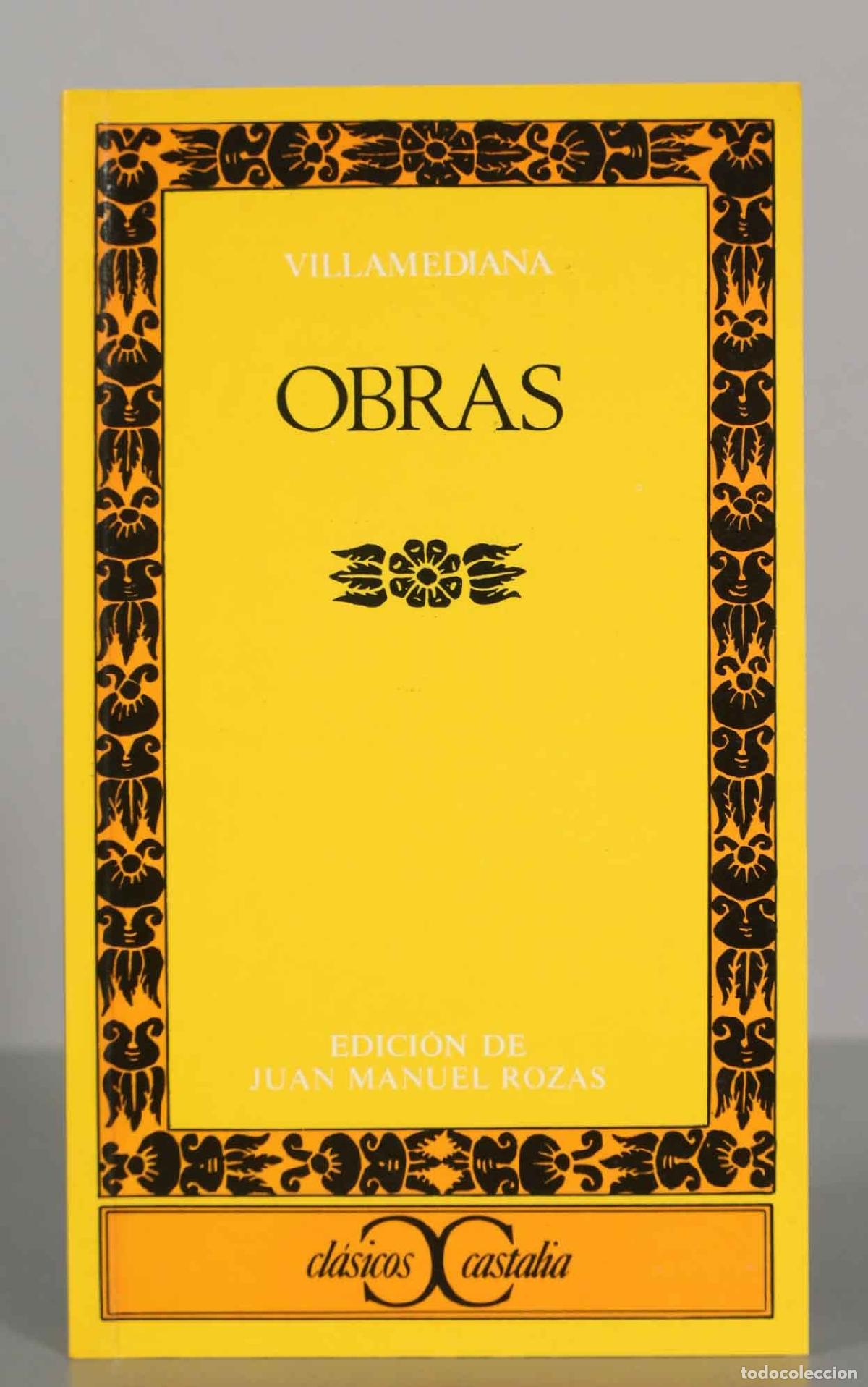 Libros de segunda mano: Obras - Juan de Tassis y Peralta - Castalia Ediciones