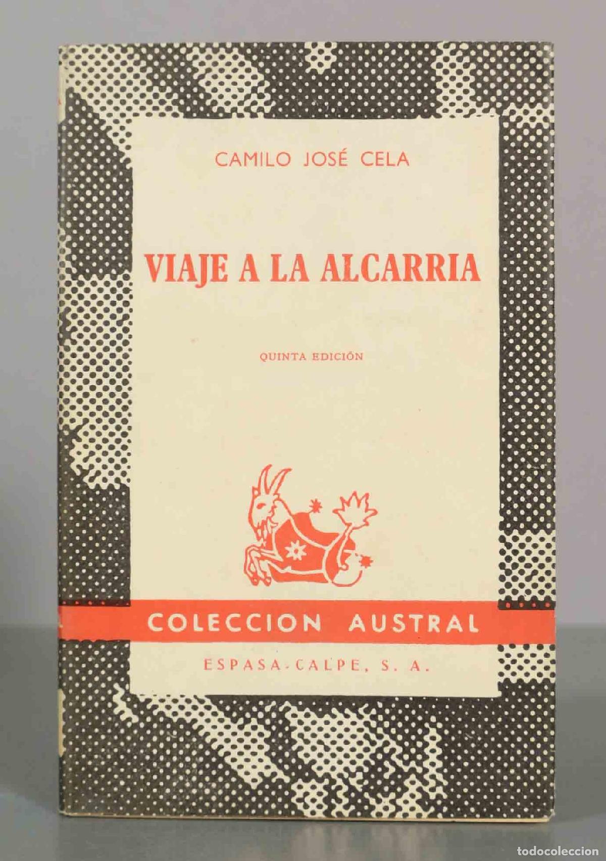 Libros de segunda mano: Viaje a la Alcarria - Camilo Jos&eacute; Cela - Espasa-Calpe Austral