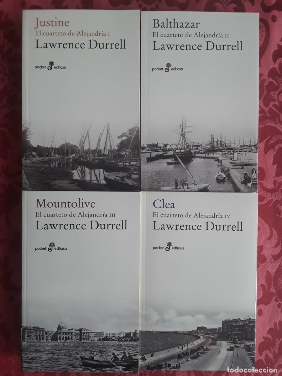 Libros de segunda mano: LAWRENCE DURRELL. EL CUARTETO DE ALEJANDR&Iacute;A. CUATRO TOMOS EN SU ESTUCHE.