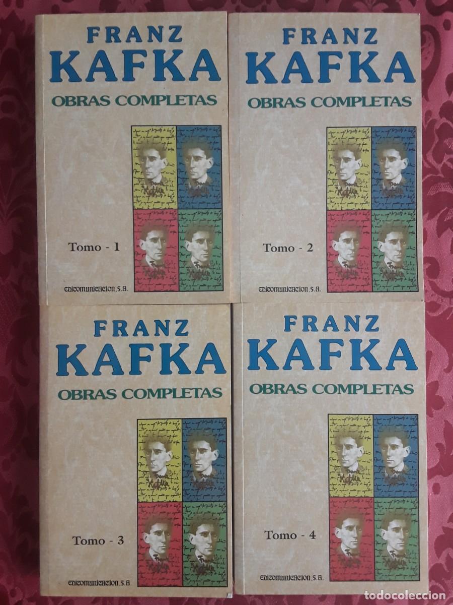 Libros de segunda mano: FRANZ KAFKA. OBRAS COMPLETAS. CUATRO TOMOS. COMPLETA.