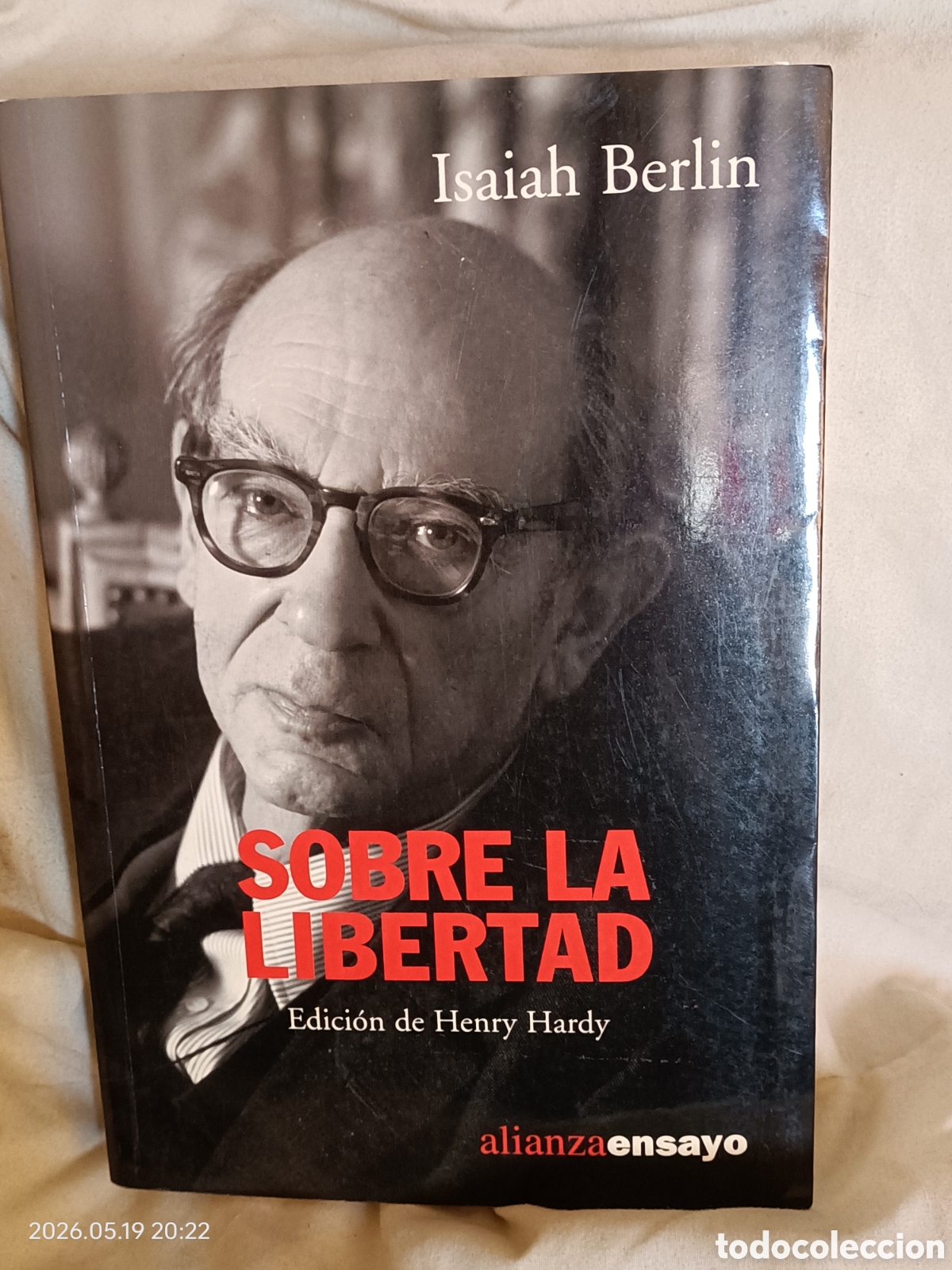 Livros em segunda m&atilde;o: Sobre la libertad - Isaiah Berlin - Edici&oacute;n de Henry Hardy - Alianza Ensayo
