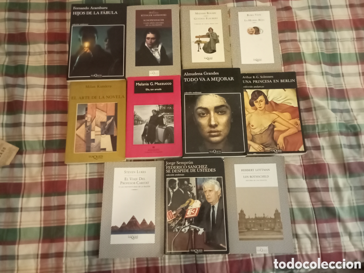 Libros de segunda mano: Lote de libros de editorial Tusquets - Foto 2