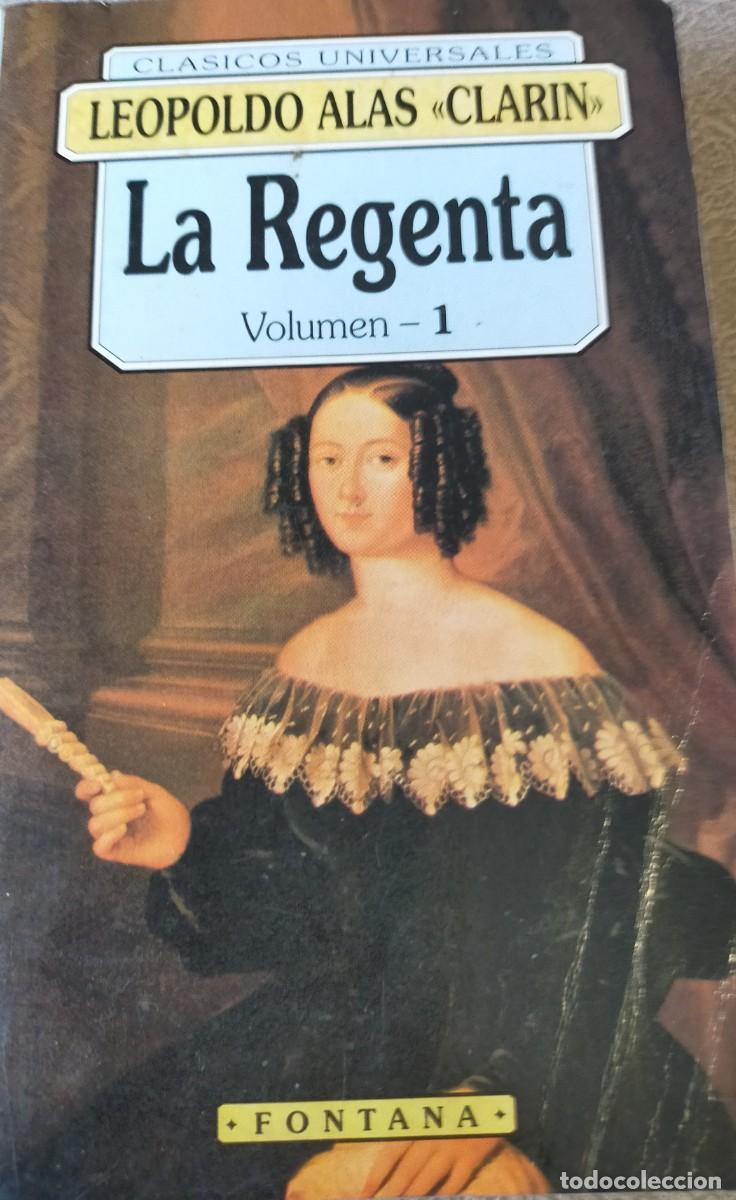 Second hand books: LIBRO LA REGENTA TOMOS I Y II DE LEOPOLDO ALAS CLARIN