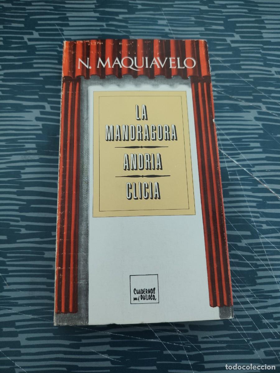 Libros de segunda mano: LA MANDRAGORA,ANDRIA,CLICIA,EDICUSA,1977,243 P&Aacute;G M IP