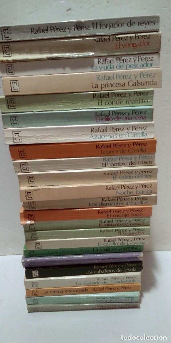 Libros de segunda mano: Lote Rafael P&eacute;rez y P&eacute;rez 23 libros