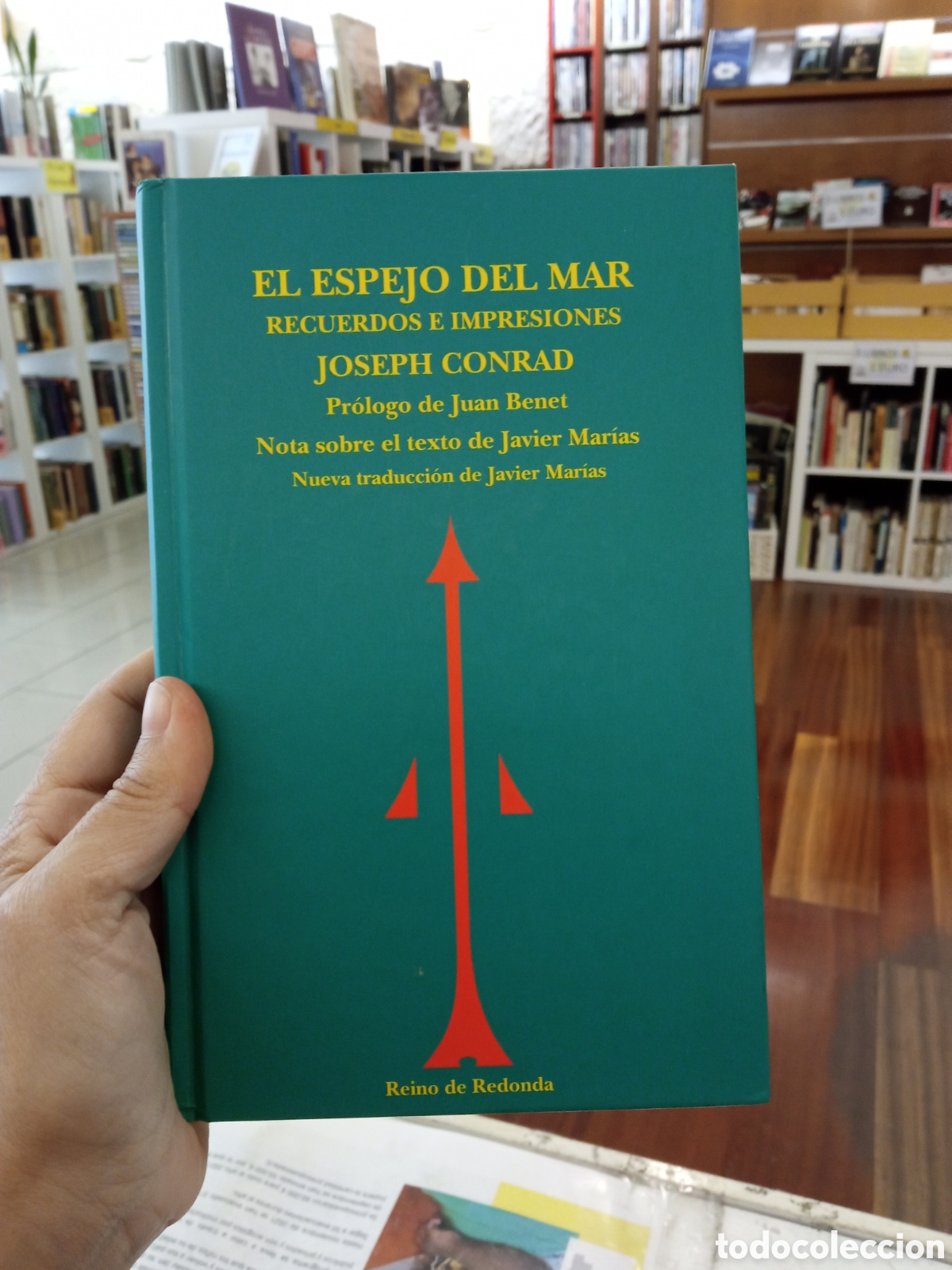 Libros de segunda mano: El espejo del mar recuerdos e impresiones-Joseph Conrad-Ed.Reino redonda 2005
