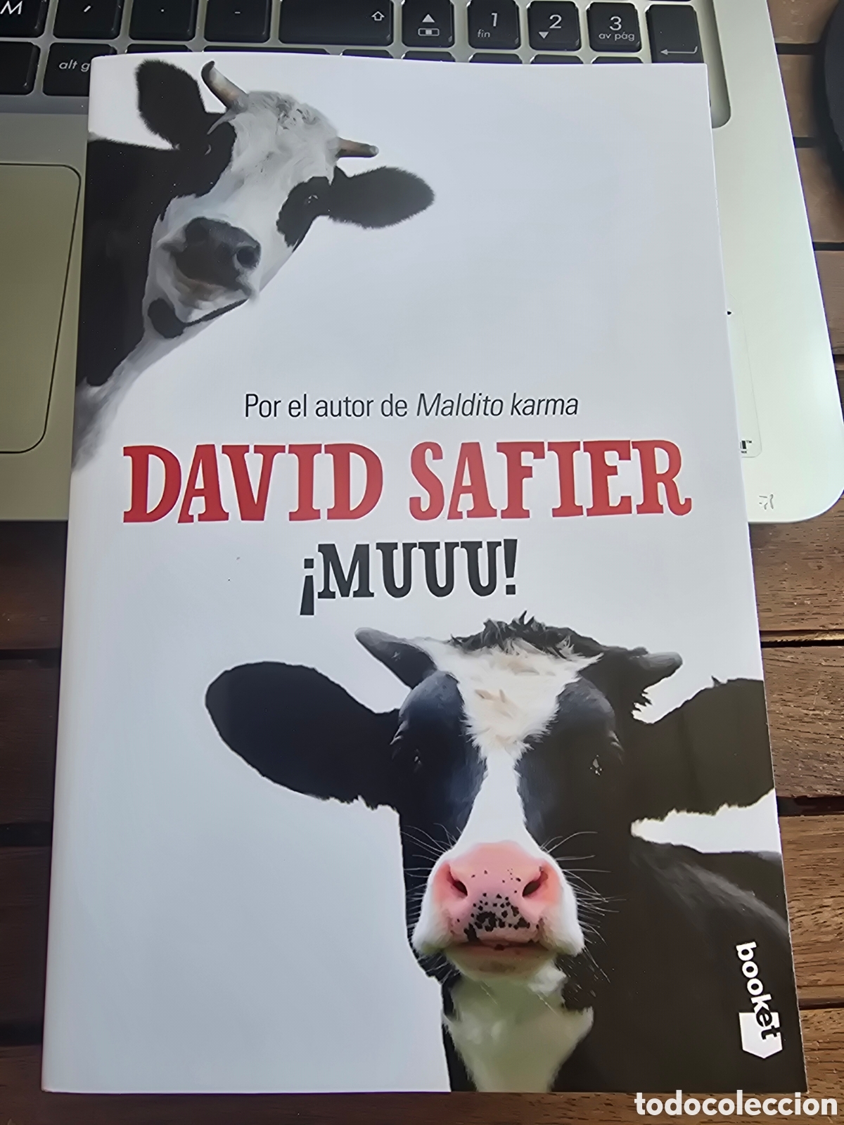 Libros de segunda mano: &iexcl;Muuu! Safier, David Editorial BOOKET 2026 novela