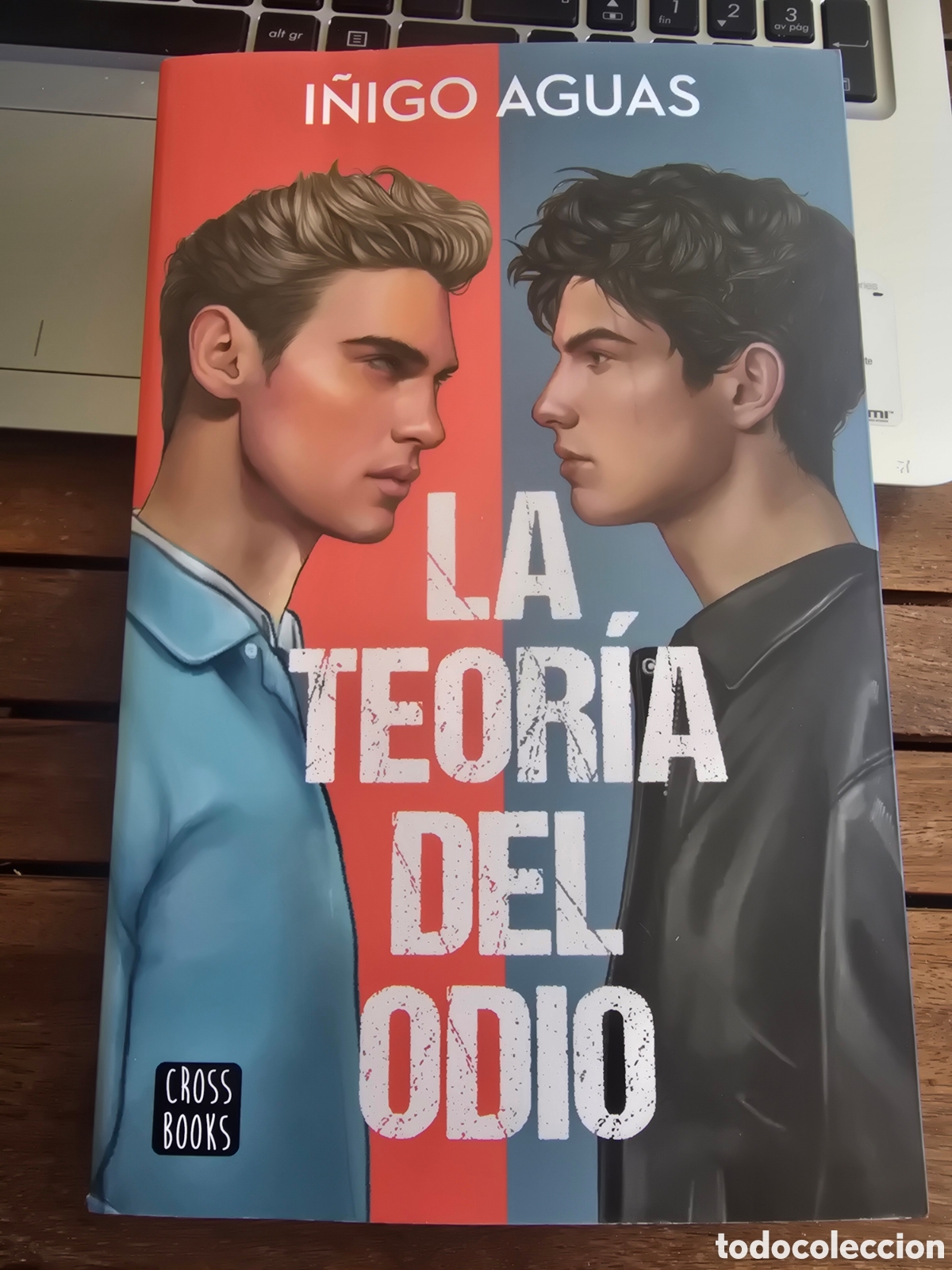Libros de segunda mano: La teor&iacute;a del odio I&ntilde;igo Aguas Editorial CROSSBOOKS 2026 novela amor erotico