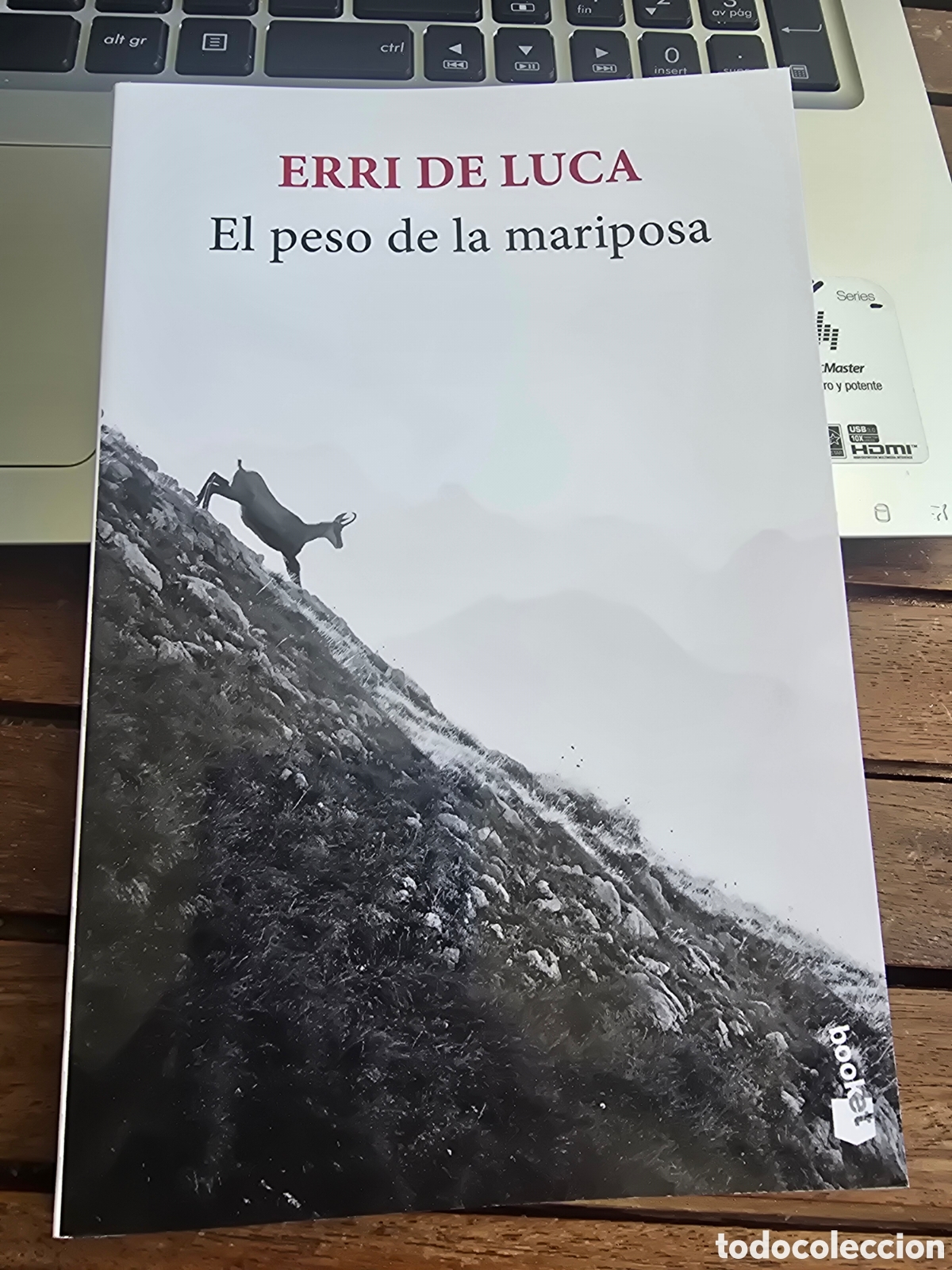Libros de segunda mano: El peso de la mariposa De Luca, Erri Editorial BOOKET 2026 novela