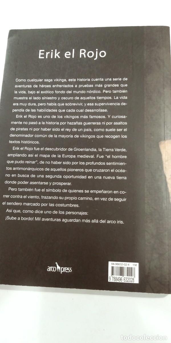 Libros de segunda mano: Erik el Rojo Manuel Velasco - Foto 2