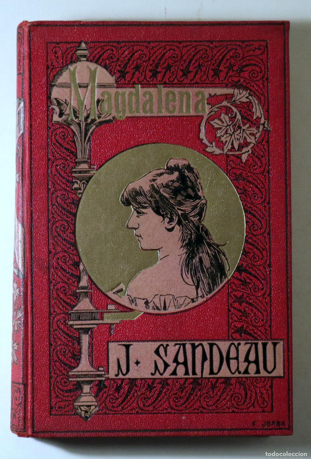Second hand books: SANDEAU, J. - MAGDALENA - Barcelona c. 1900 - Ilustrado
