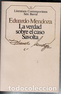 Libros de segunda mano: La verdad sobre el caso Savolta, Eduardo Mendoza