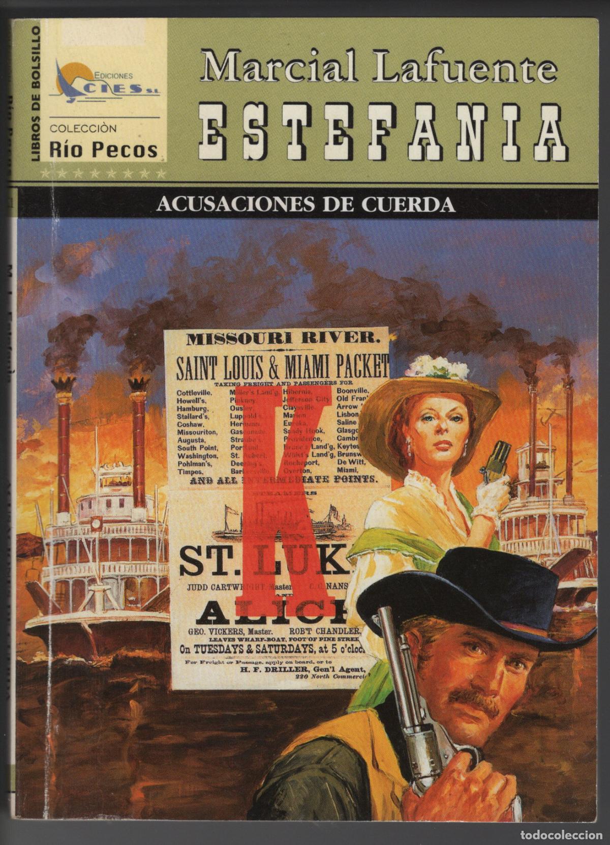 Libros de segunda mano: RIO PECOS 221 - ACUSACIONES DE CUERDA - ESTEFANIA - BOLSILIBRO - EDICIONES CIES