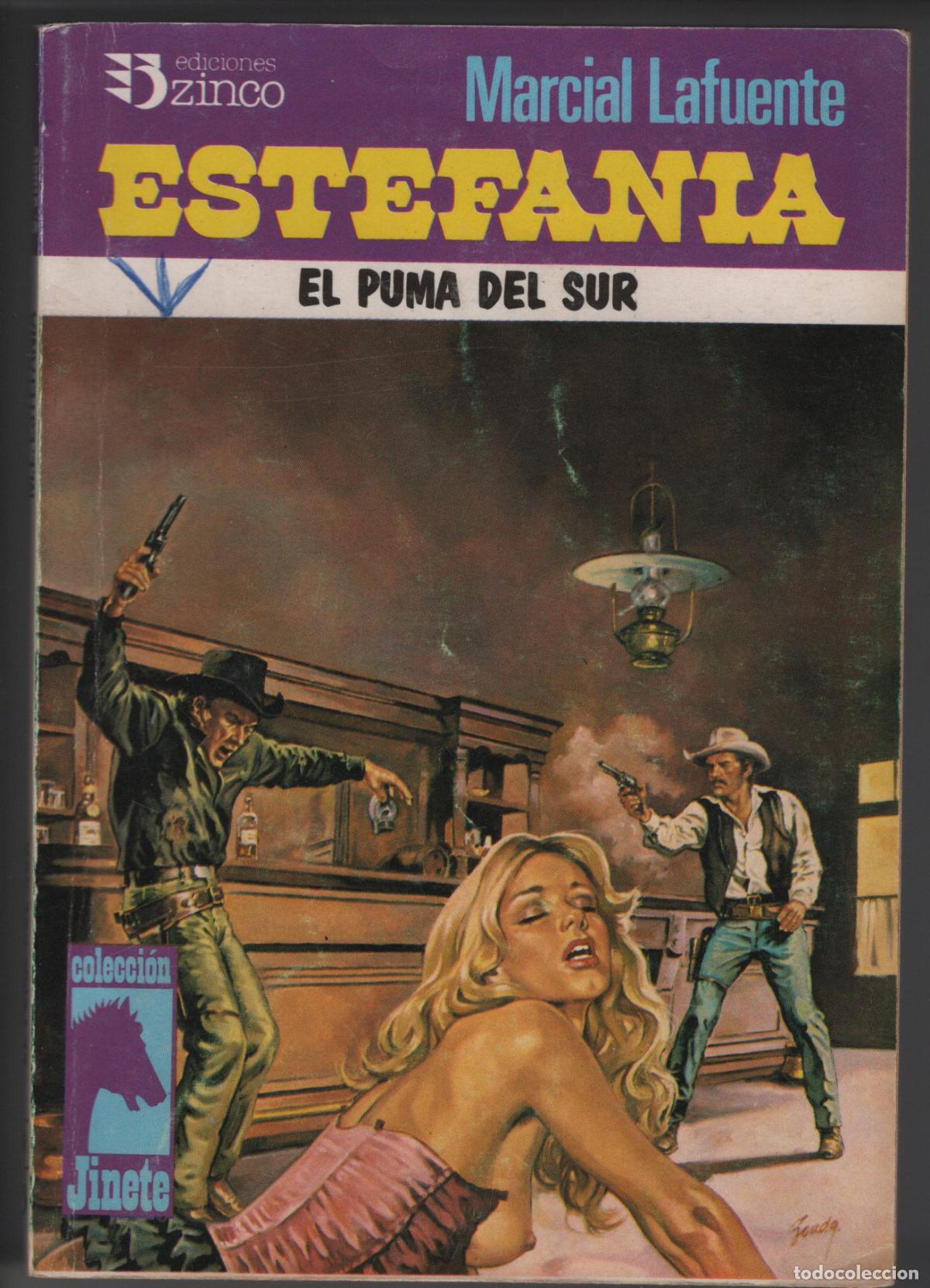 Libros de segunda mano: JINETE 10 - EL PUMA DEL SUR - ESTEFANIA - BOLSILIBRO - EDICIONES ZINCO