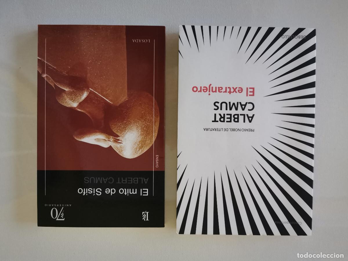 Libros de segunda mano: El mito de Sisifo. Losada. + El extranjero. Debolsillo. Albert Camus