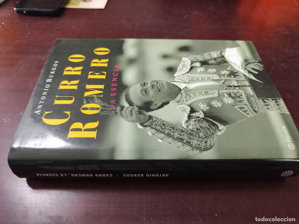 Libros de segunda mano: CURRO ROMERO LA ESENCIA / ANTONIO BURGOS / CJA 417 / PLANETA - TAUROMAQUIA TOROS