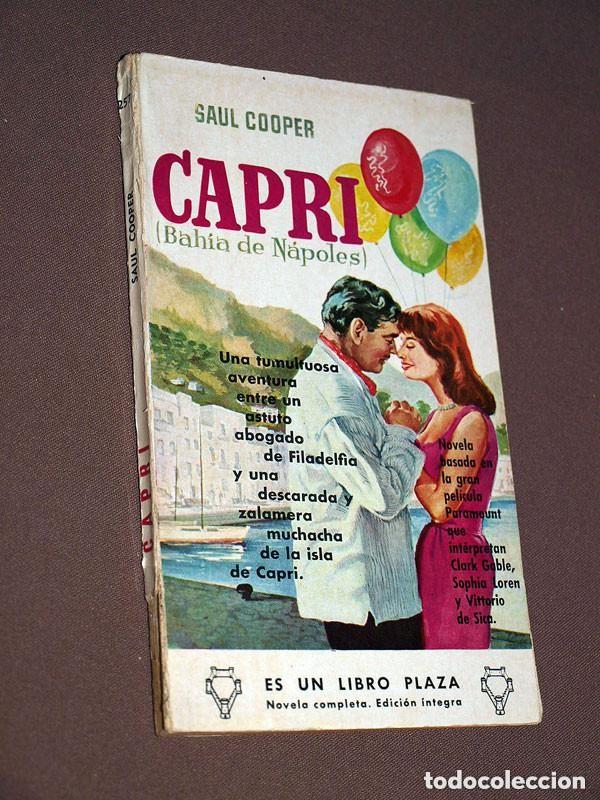 Libros de segunda mano: CAPRI, BAH&Iacute;A DE NAPOLES. SAUL COOPER. JOS&Eacute; MAR&Iacute;A CA&Ntilde;AS. LIBROS PLAZA, N&ordm; 257. EDICIONES G. P. 1961 +