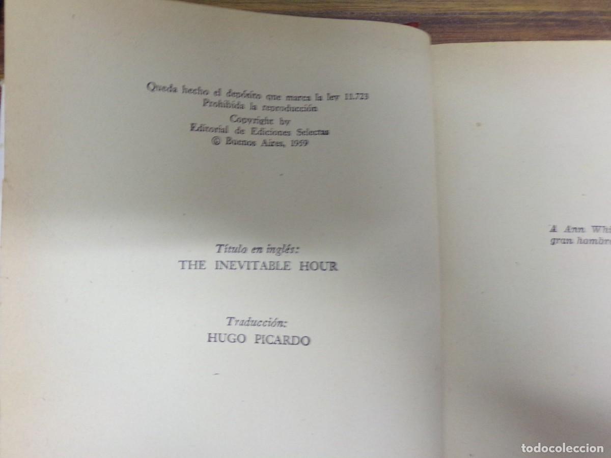 Libros de segunda mano: ESTAMOS LIQUIDANDO. edison marshall. la hora inevitable. ediciones selectas. 1959 - Foto 3