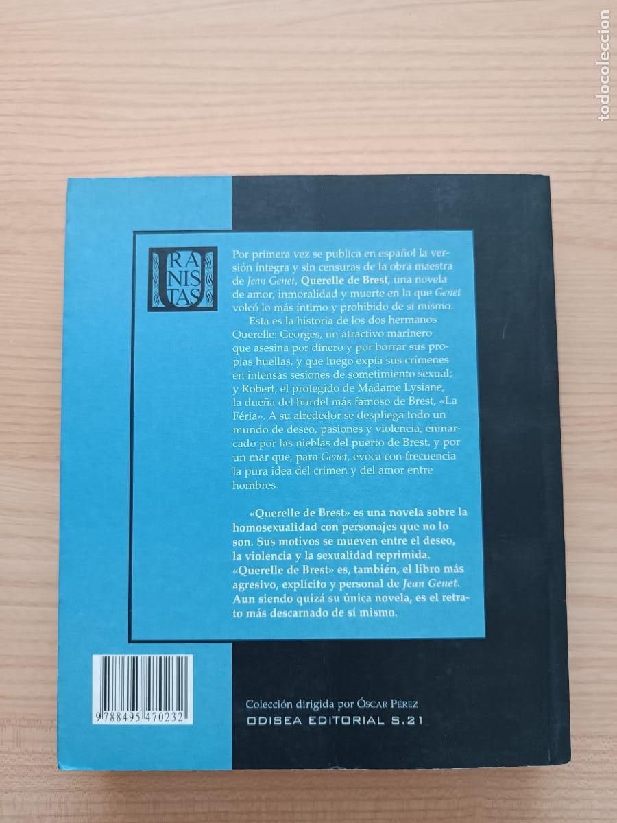 Libros de segunda mano: Querelle de Brest - Jean Genet - Foto 2