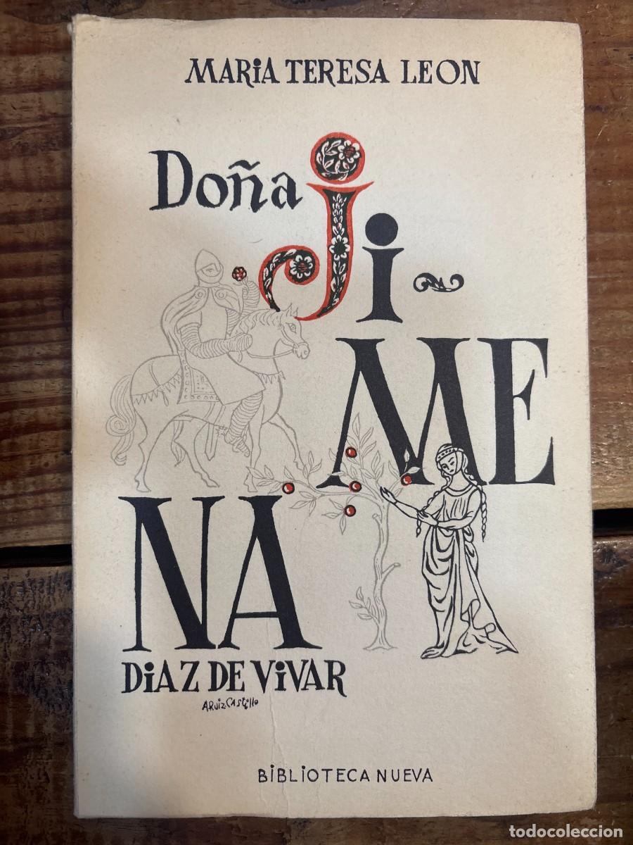 Libros de segunda mano: Do&ntilde;a Jimena D&iacute;az de Vivar. Gran se&ntilde;ora de todos los deberes. TRSAA LEON, Mar&iacute;a Teresa.-