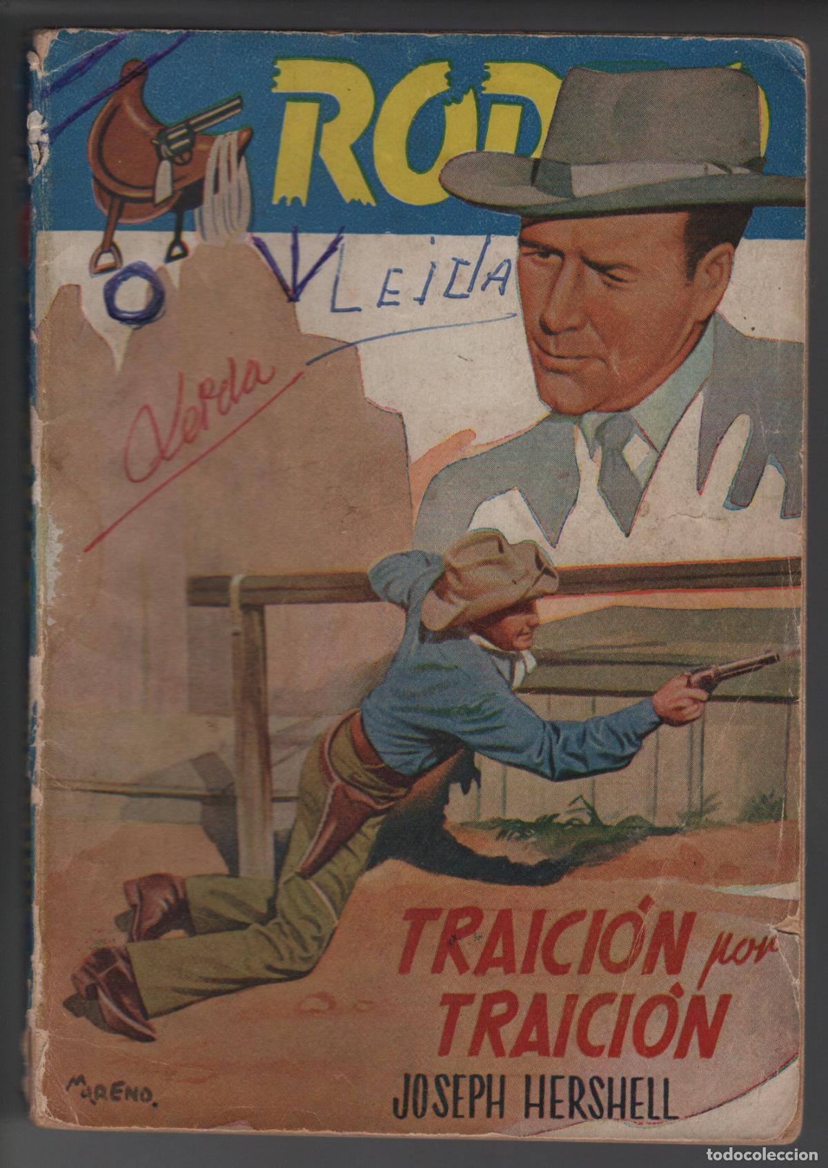 Libros de segunda mano: RODEO 100 - TRAICI&Oacute;N POR TRAICI&Oacute;N - JOSEPH HERSHELL - BOLSILIBRO - EDITORIAL CIES