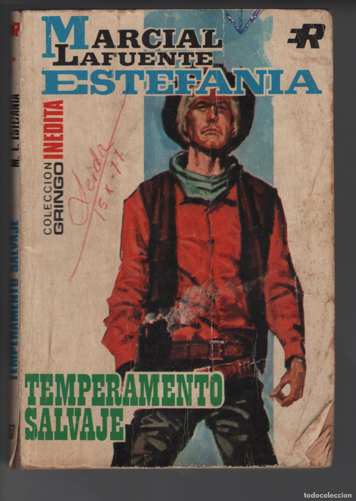 Libros de segunda mano: GRINGO 57 - TEMPERAMENTO SALVAJE - ESTEFANIA - BOLSILIBRO - EDITORIAL ROLLAN