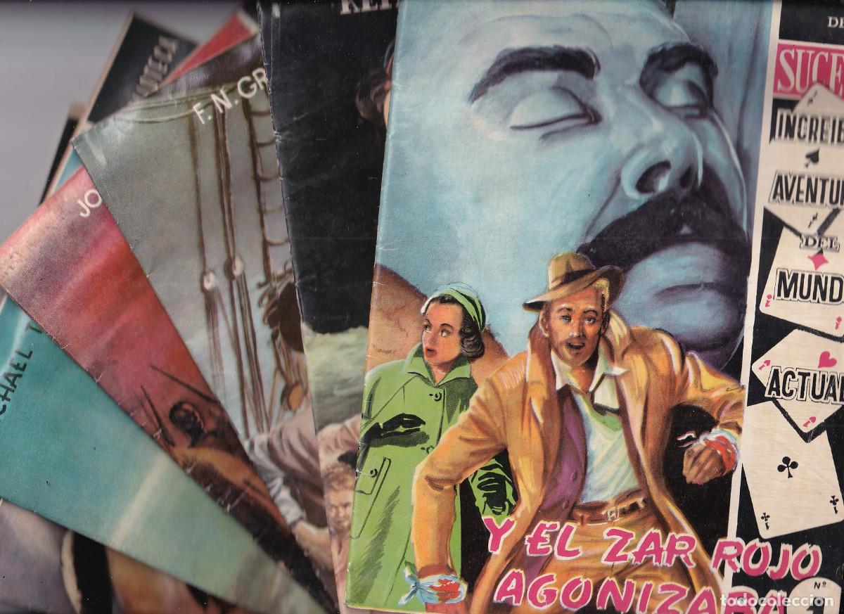 Libros de segunda mano: BIBLIOTECA DE SUCESOS. n&ordm; 1, 2, 3, 4, 5 Y 6. GRAW, LUGER, TELL, TELLY, MARTI. VER DESCRIPCI&Oacute;N