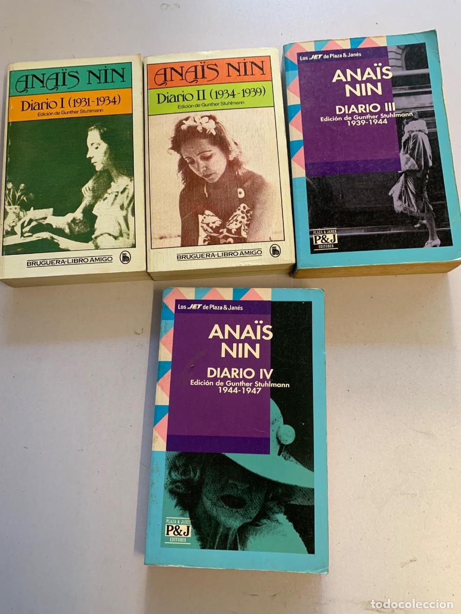 Libros de segunda mano: Diarios de Ana&iuml;s Nin (1931-1947) en cuatro libros (Bols 25)